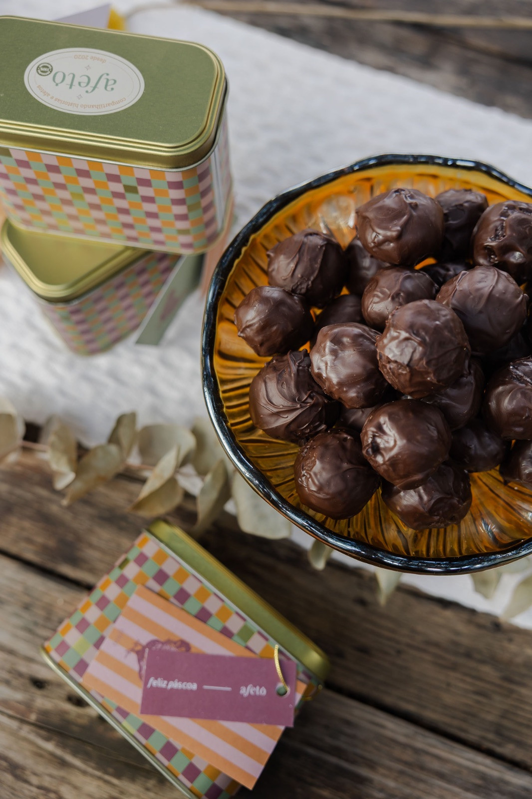 Lata de trufas